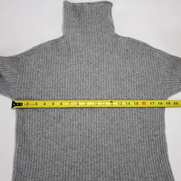 Eileen Fisher Cashmere Split Turtleneck Sweater - Picture 11 of 14